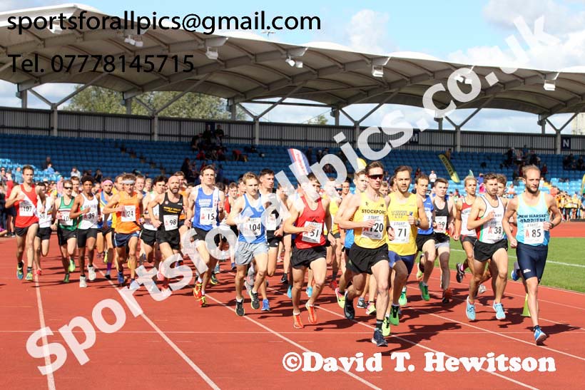 Senior mens Northern 6 Stage Road Relay, SportsCity, Manchester. Photo: David T. Hewitson/Sports for All Pics